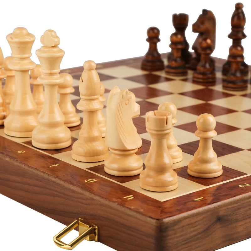 3-in-1 Wooden Chess