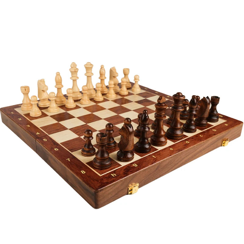 3-in-1 Wooden Chess