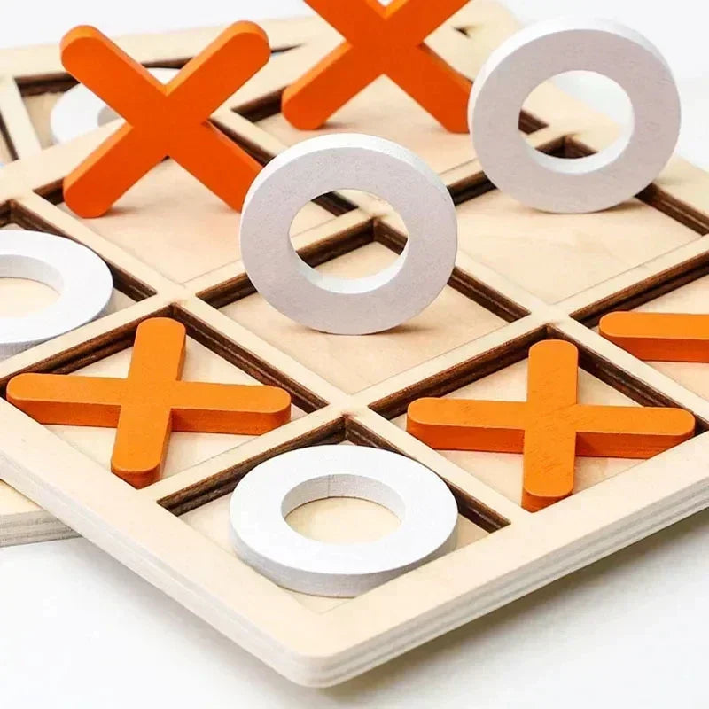 Wooden Tic-Tac-Toe