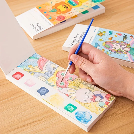 Mess-Free Coloring Book