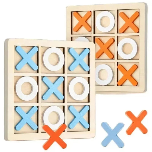 Wooden Tic-Tac-Toe