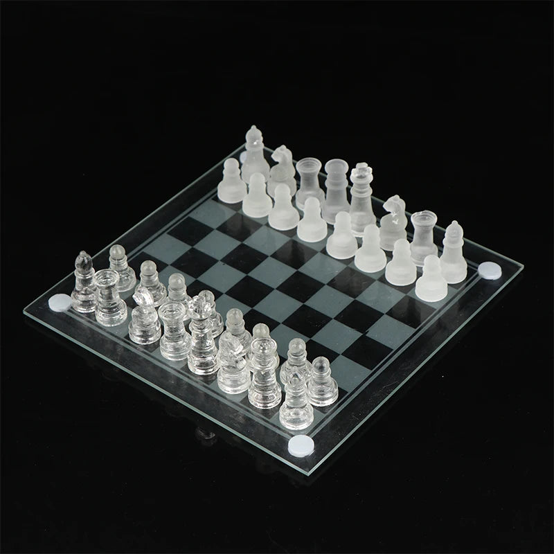 Clear Glass Chess