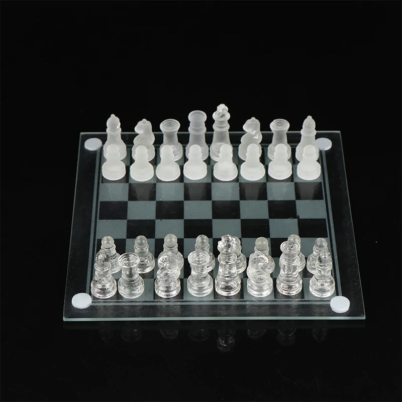 Clear Glass Chess